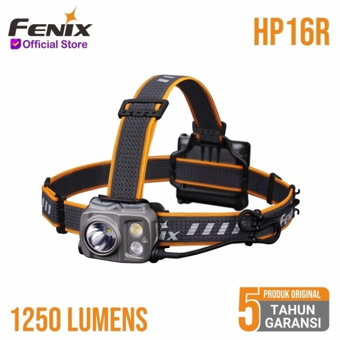 SENTER KEPALA FENIX HP16R HEADLAMP RECHARGEABLE LED