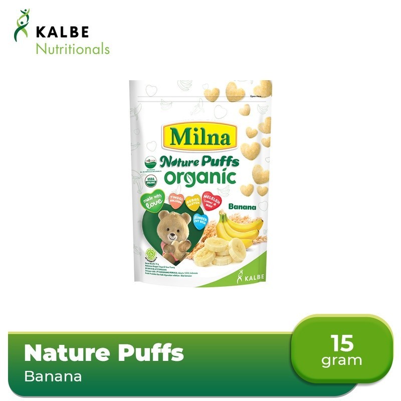 

[SBY]Milna Nature Puffs Organic Pisang 15gr