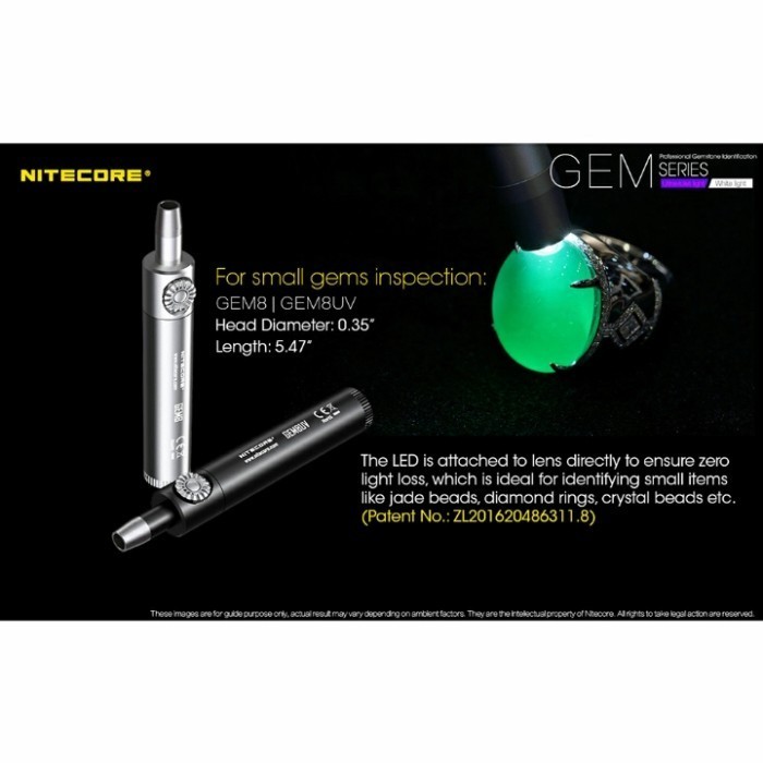 FLASHLIGHT NITECORE GEM 8