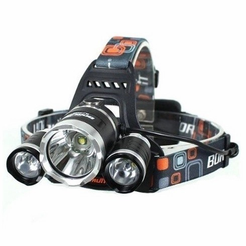 SENTER KEPALA HEADLAMP 3 LED CREE XM-L 3T6 - CREE XM-L T6 5000 LUMENS