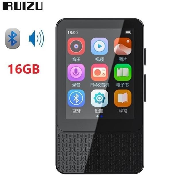 RUIZU BLUETOOTH HIFI DAP MP3 PLAYER TOUCHSCREEN 16GB - M18 2807T