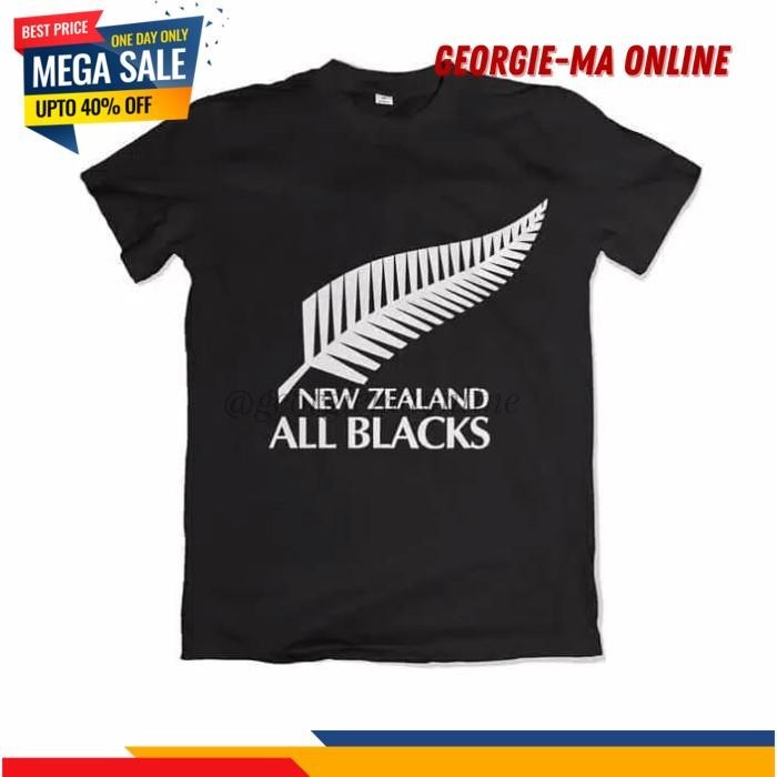 KAOS BAJU NEW ZEALAND ALL BLACK RUGBY POLOS SOUVENIR OLEH OLEH SUVENIR TERMURAH