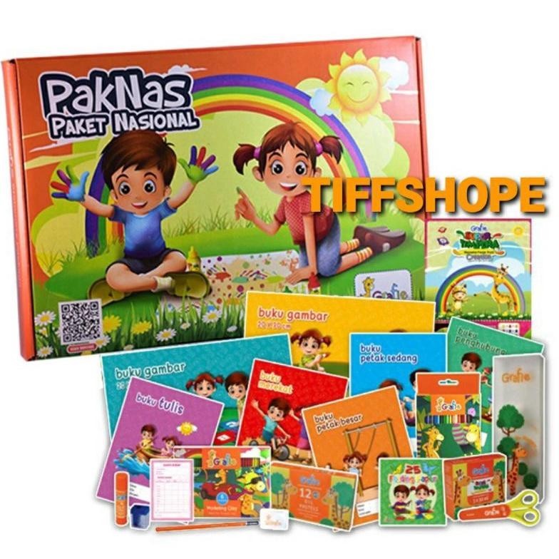

Original Grafie Stationery Package 19 Item (Alat Tulis & Pembelajaran Tk/Paud) Hj-77