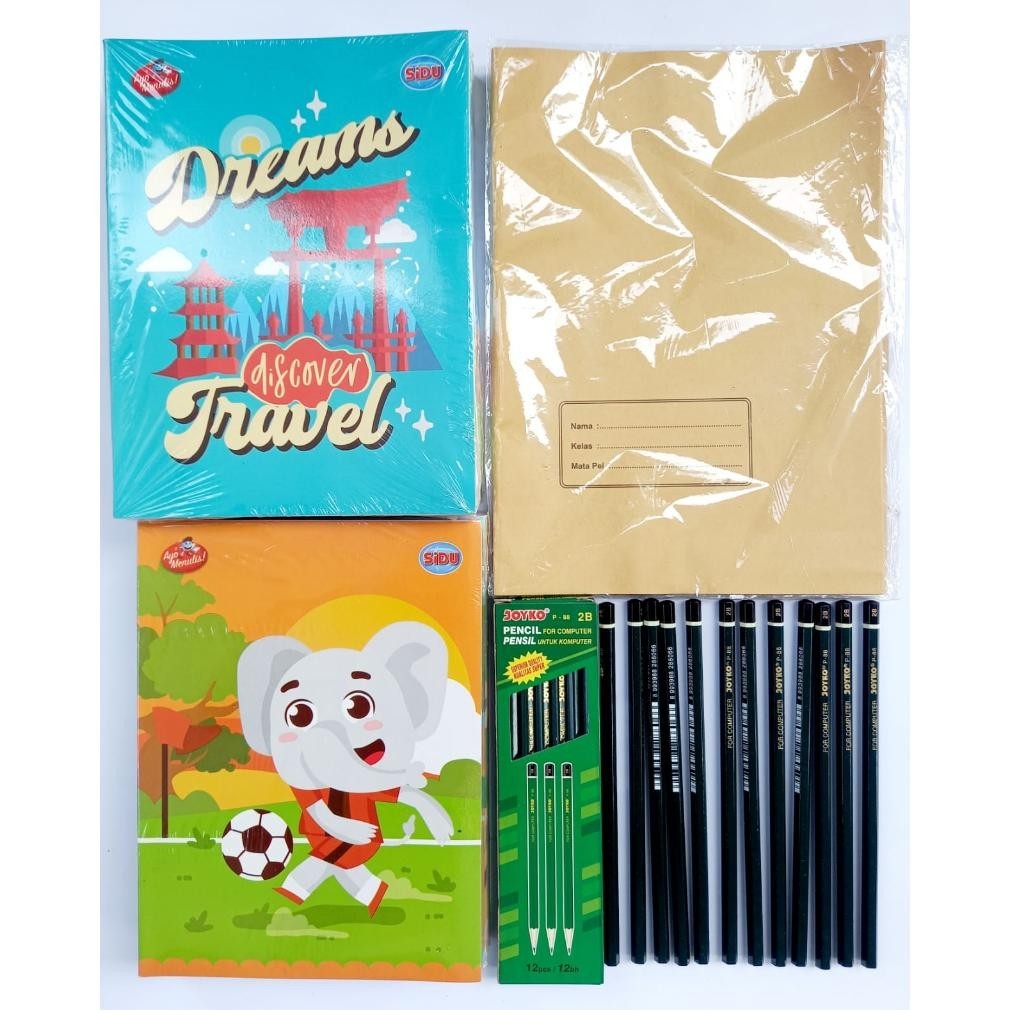 

Viral (Promo Gratis) Buku Tulis Sidu Isi 10 Pcs Buku Gratis 10 Pcs Sampul Coklat, 2 Pcs Pensil 2B Fth-