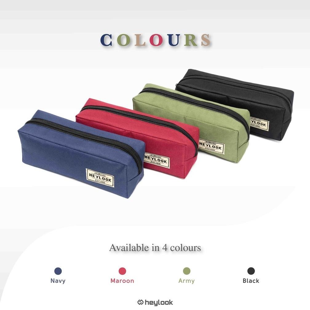 

TERLARIS HEYLOOK Official - Tempat Pensil Pencil Case Kostak Kotak Alat Tulis Atk Sekolah Kuliah Kerja - [Bisa Cod] hj-77