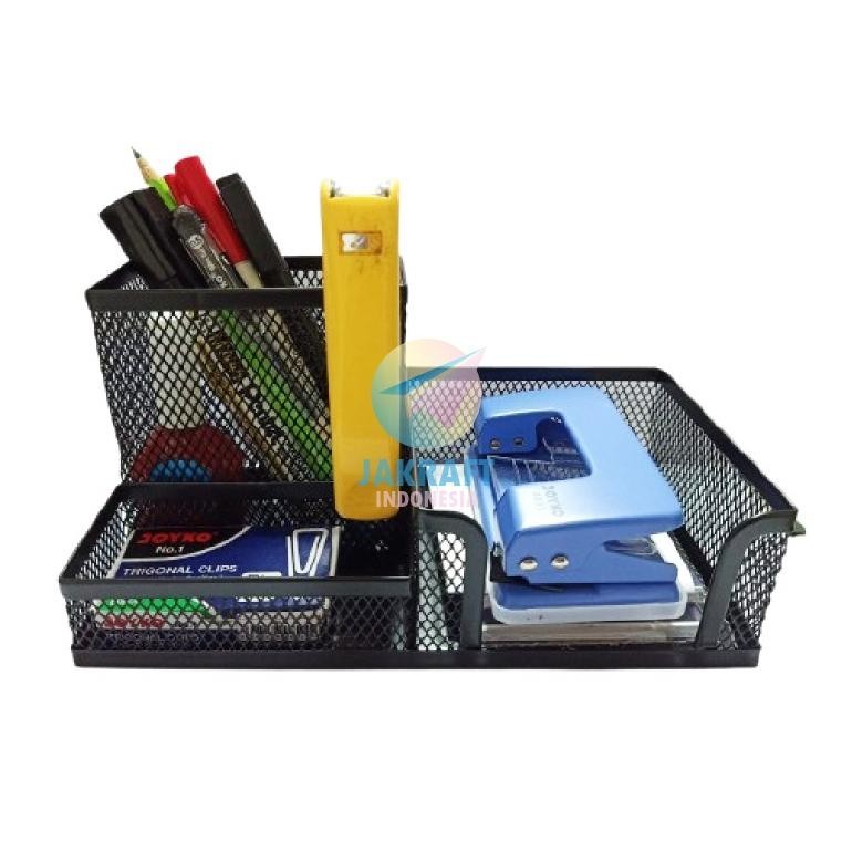 

TERLARIS (1 Unit) Desk Set Jaring JOYKO DS-20 Tempat Alat Tulis Pensil Meja Pen Stationery Stand Holder Jala Besi J-42