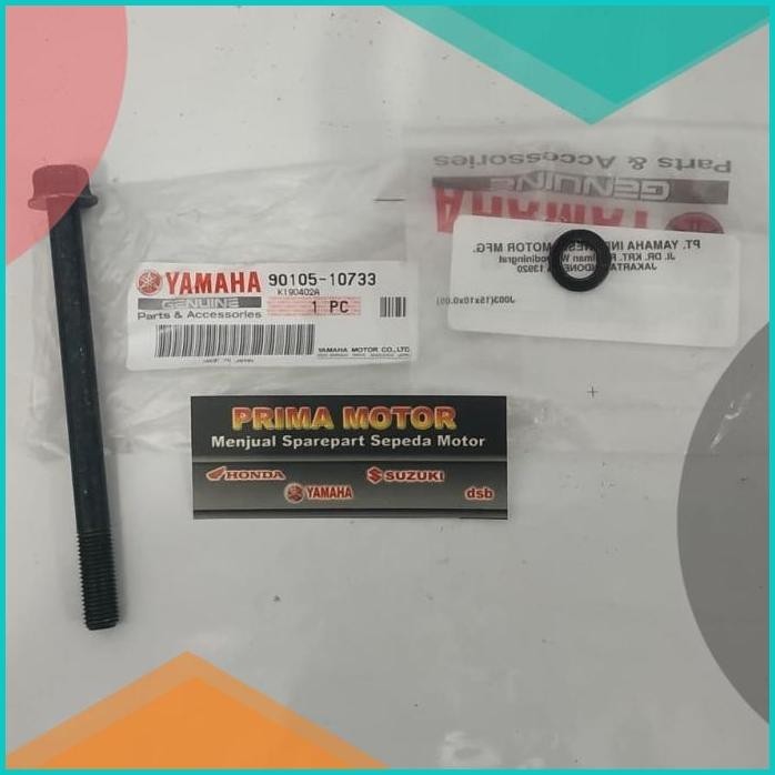 BAUT MESIN TENGAH RX KING BAUT BLOK MESIN RX KING SET ORI YAMAHA YGP 8