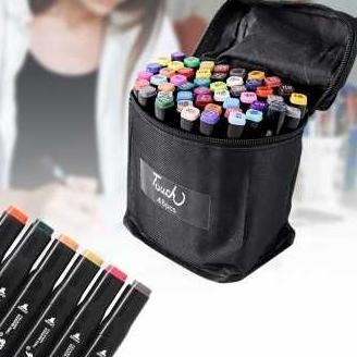 

Promo ReadyTouch 120/80/60/36/12 Pcs Warna Sketsa Spidol Umum General Marker Set Animation Markers 8.8