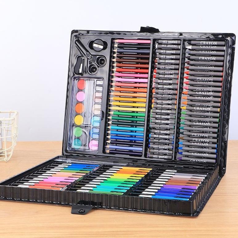 

Hot Art Set Crayon Set 150Pcs Pensil Warna Gambar / Alat Tulis & Lukis Melukis Atk / Crayon Set 150Pcs / Krayon Mewarnai Anak 150Pcs 208Pcs / Pensil Warna Set 150Pcs Garansi