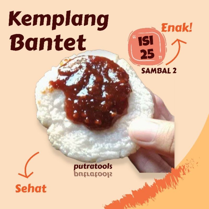 

KEMPLANG BANTET ISI 25 ( SAMBAL 2 ) TERMURAH!!! GROSIRRRRR HOME INDUSTRI LAMPUNG ASLI PALEMBANG