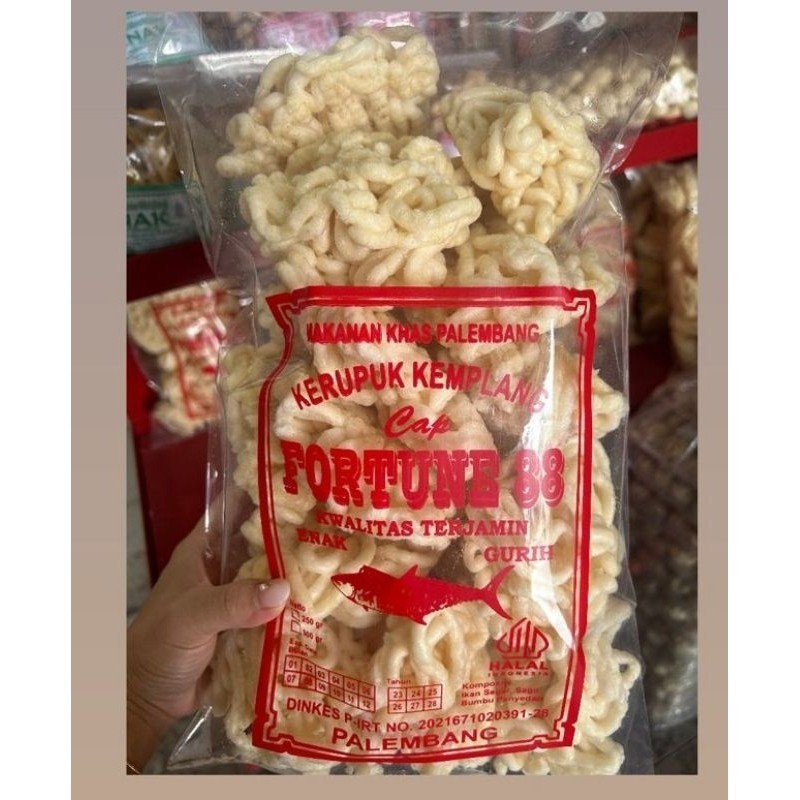 

KERUPUK BATOK SUPER IKAN TENGGIRI 250GR ASLI PALEMBANG