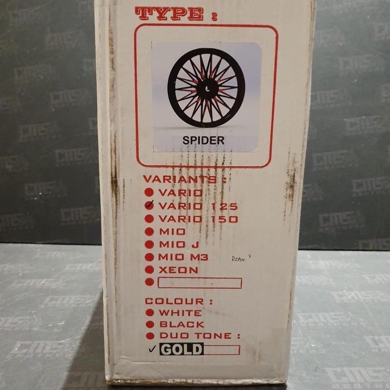 DFR Velg racing tapak lebar Top spider ring14 215/250 Vario110/Beat/Scoopy/Vario125-150 Old/Mio m3/M