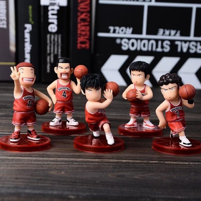 Slam dunk Figure Set Shohoku Red Jersey