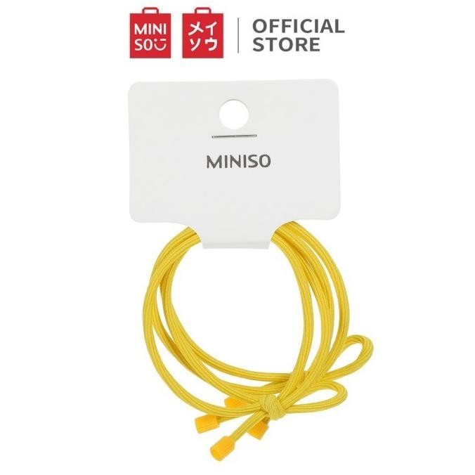 Original  Miniso Simpul Pita Gaya Dengan Karet Gelang Fashion S002