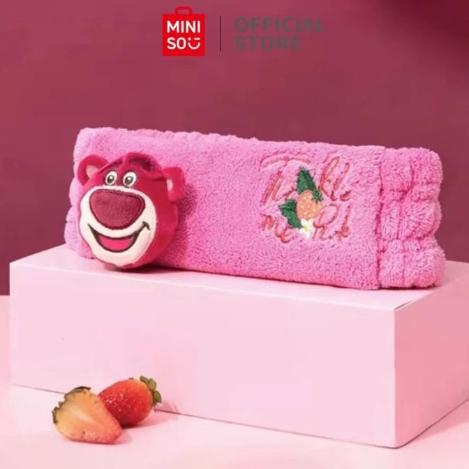MINISO Headband Seri Lotso Bando Bandana Facial Rambut Handuk Bando BS81