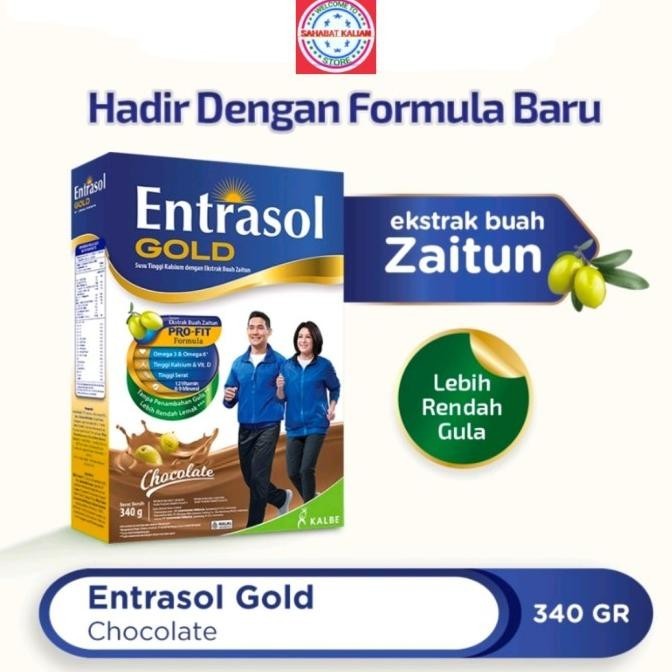 

ENTRASOL GOLD COKLAT 350GR PER 1 BOX