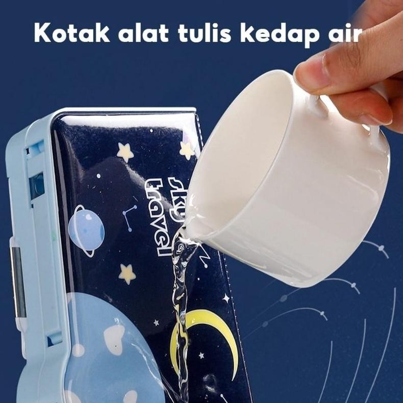 

Termurah Kotak Pensil Multifungsi Motif Kartun Untuk Laki Laki Perempuan Lucu Dan Unik/ Tempat Pensil Serba Guna Wes-24