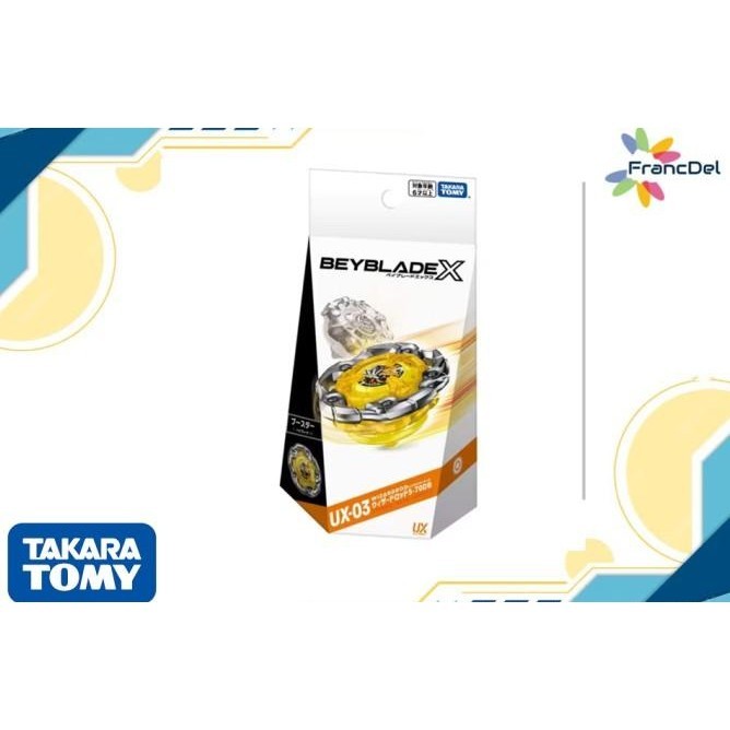 Beyblade X Ux-03 Wizard Rod 5-70Db Takara Tomy Hits