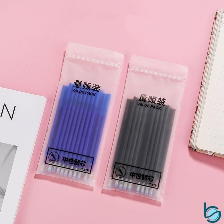 

wdr-75 Isi Ulang Pulpen 20Pcs/Set /REFILL TINTA GEL/PENA GEL REFILL 0.38MM - Best Stationary Premium