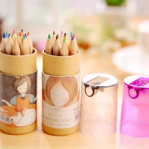

ter-98 Pensil Warna Dan Peraut Pensil Warna Set 12 Warna Termurah