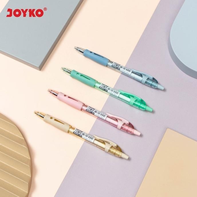 

gha-65 Gel Pen Pulpen Pena Joyko GP-265AN Q4 Gel 0.5 mm Termurah