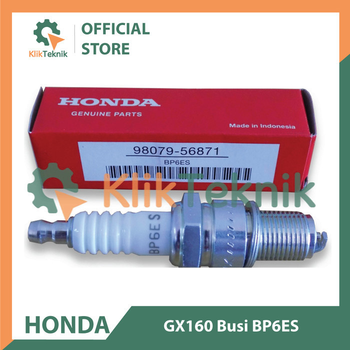 TERBARU HONDA Spark plug/Busi BP6ES/BP5ES GX160 Honda asli 98079-56871