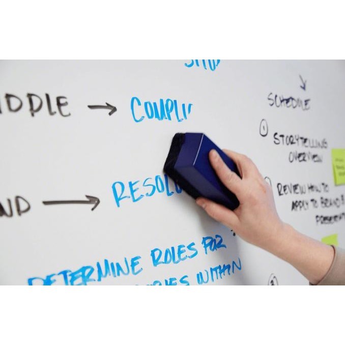 

Papan Tulis Whiteboard Standing Non Magnetic Double Face 2 Muka