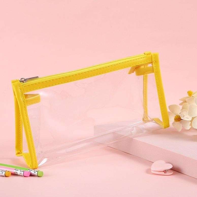 

Promo Hemat! HC Kotak Pensil Transparan Multifungsi Minimalis Tempat Pensil Bening Kapasitas Besar Tas Penyimpanan Transparan Warna tas Makeup Mini Pouch Pencil Case Stationery Serbaguna Aesthetic Hemat
