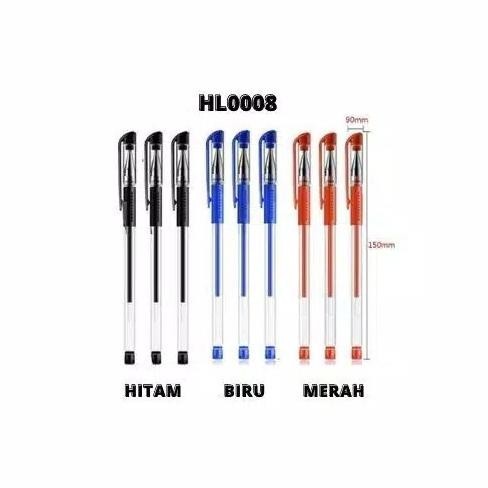 

hj-43 Pena Gel Mimi 0.5mm International Standard Pulpen Gel Mimi Import Premium