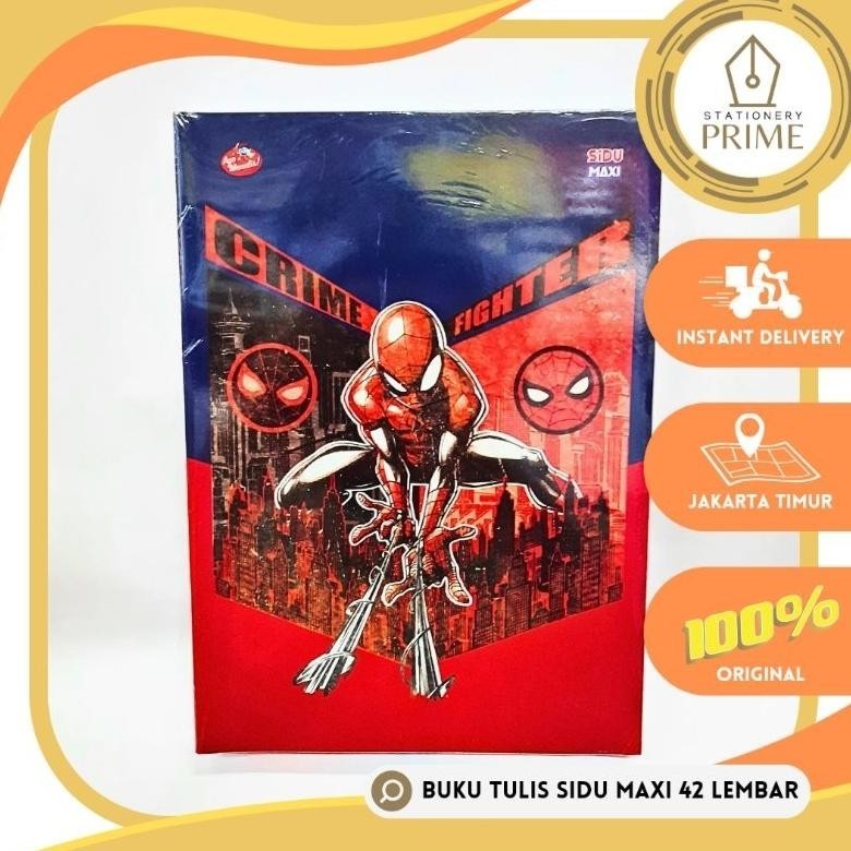 

KOE-1116 Buku Tulis Sinar Dunia / SIDU Maxi 42 Lembar (1 Pack isi 5 Buku) Hemat