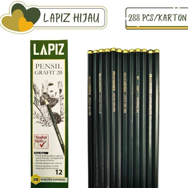 

It34 12psc pensil biru 2b minimal beli 12 batang Terlaris