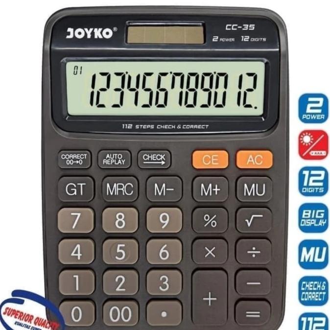 

KALKULATOR CHECK & CORRECT JOYKO CC-35 - Calculator Desktop CC35