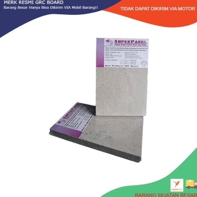 Grc Board 12Mm X 1220 Mm X 2440 Mm Super-Panel Best Produk
