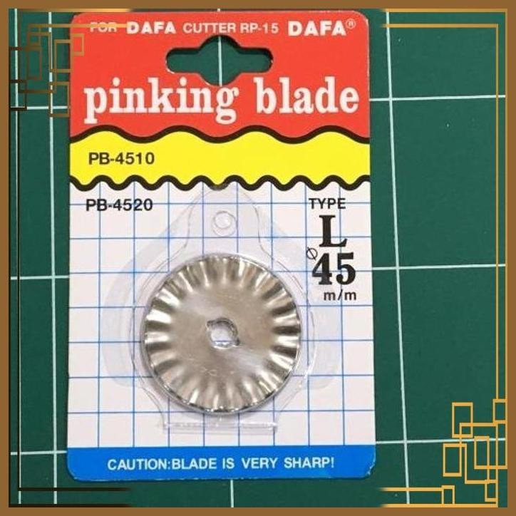 

[NPT] DAFA PB-4520 pinking blade refill isi mata pisau rotary cutter 45 mm