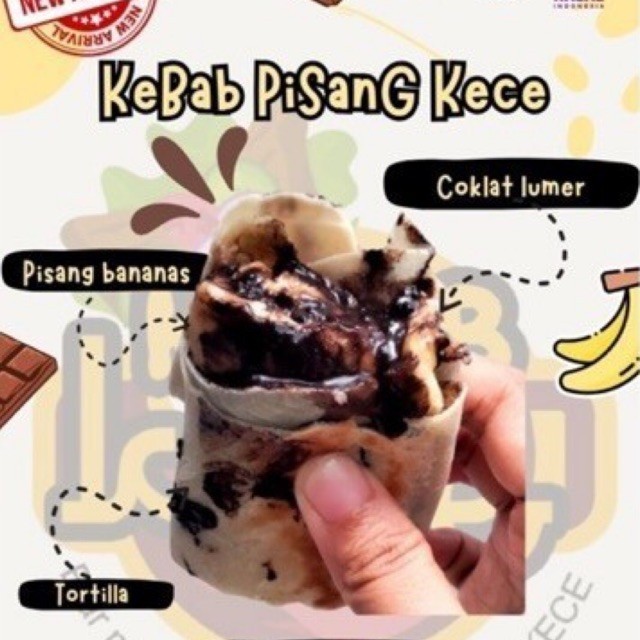 

kebab manis kebab pisang coklat kebab frozen kece