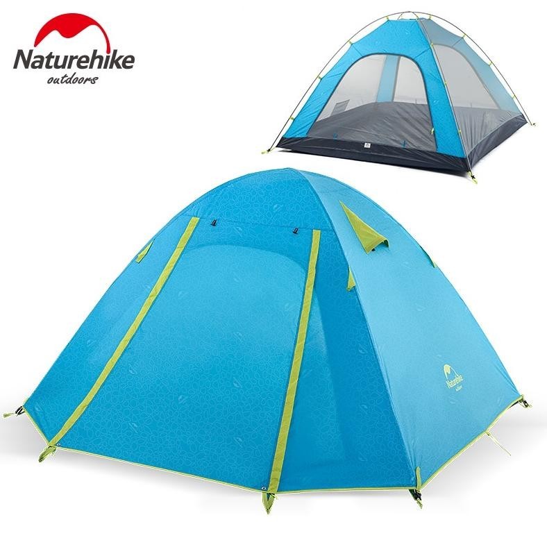 TGC-1924 Tenda camping naturehike NH18Z044-P ultralight 4P tenda 4 orang Viral