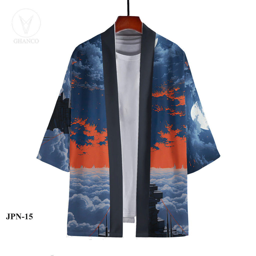 Kimono jepang pria wanita outer dewasa