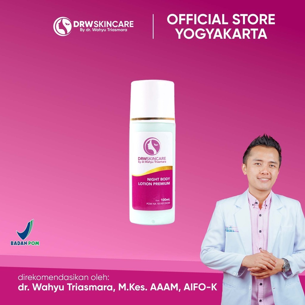 DRW night body lotion premium