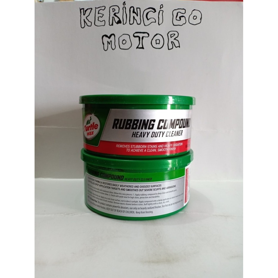 Rubbing Compound Turtle Wax