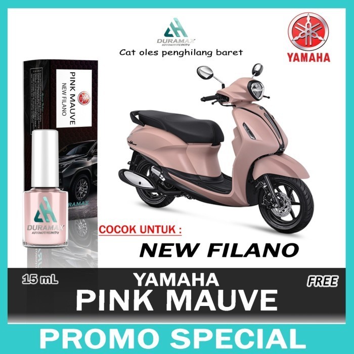 Cat Oles Penghilang Baret Motor Pink Mauve Yamaha All New Filano