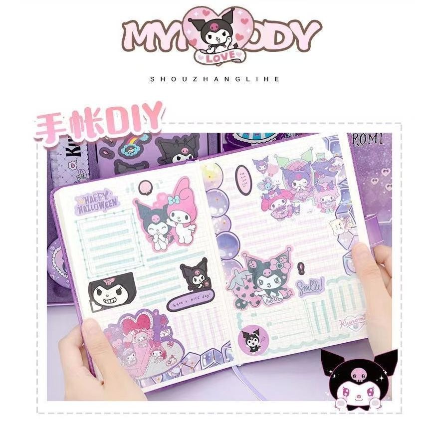 

Promo Gila CodSanrio 9 In 1 Gift Box Alat Tulis Set Diary Stiker Dekorasi Kuromi Melody Badge Hadiah Pelajar Hadiah Anak Perempuan Big Sale