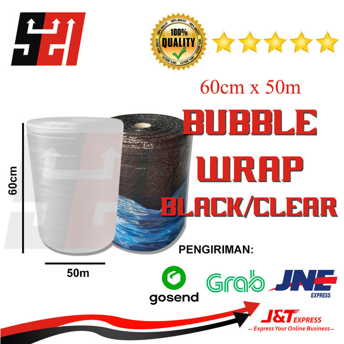 

TERMURAH Bubble Wrap 60cmx50m Premium