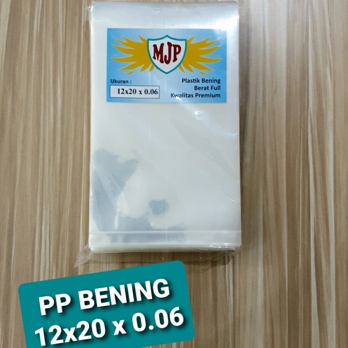 

HOT SALE Plastik PP Bening Uk.12x20 Tebal 06