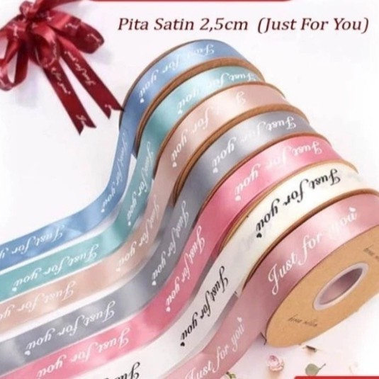

PROMO Pita Satin 2,5cm Just For You 40Meter