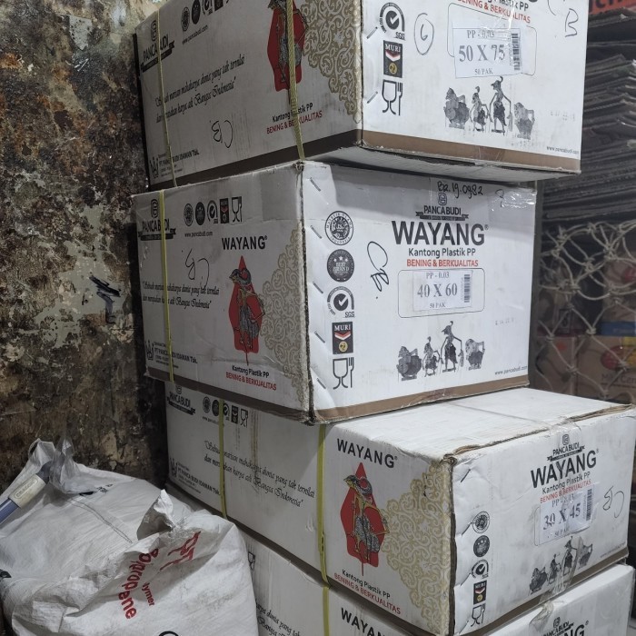 

MURAH plastik pp wayang 1 dus