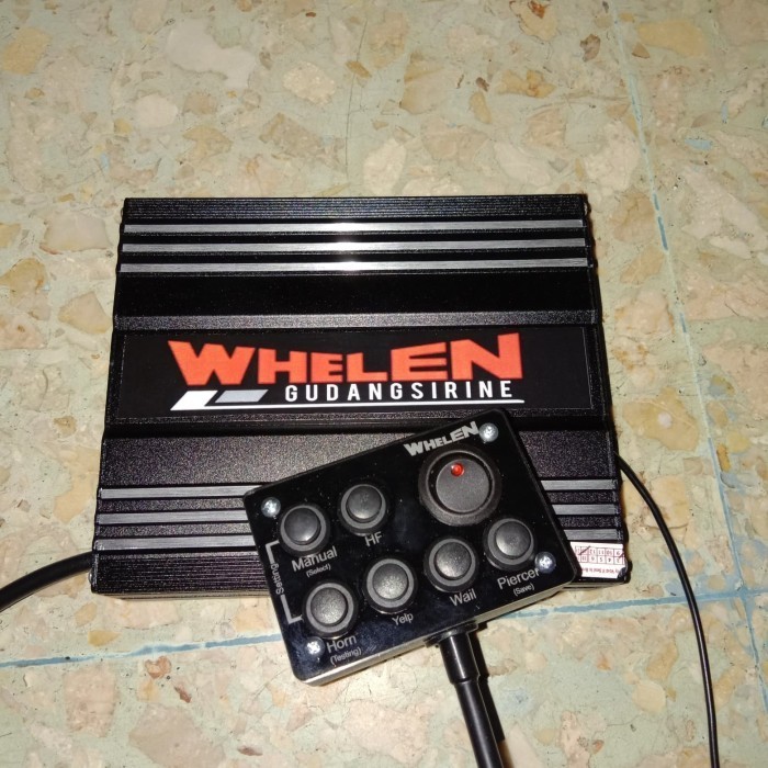 MODUL SIRINE REMOTE WIRELESS INJECT WHELEN EURO GAMA G2 DAN SPEAKER