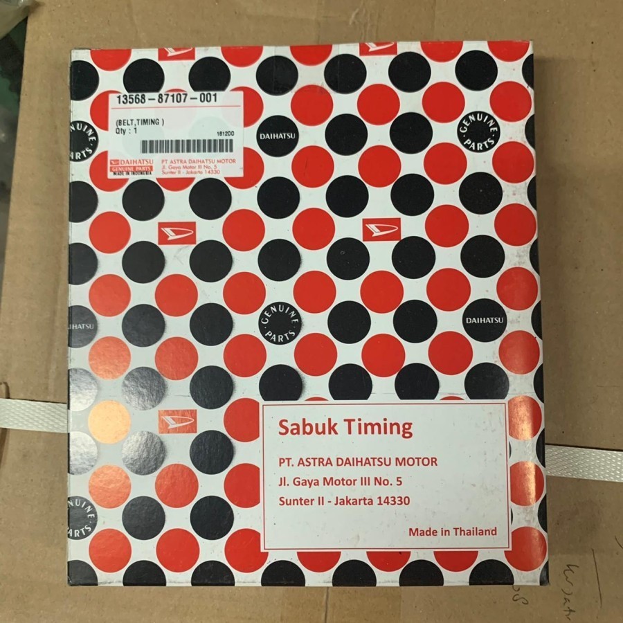 Timing Belt S89 / Espass / Classy - Daihatsu Original