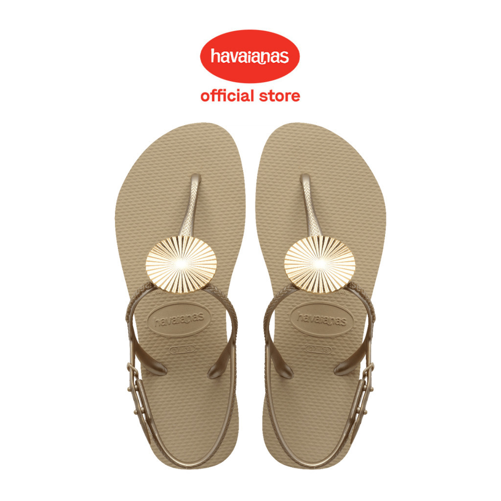 Havaianas 0154 Twist Metal - Sand Grey - Sandal Wanita