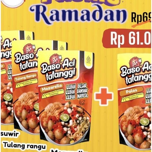 

3+1 Baso Aci Paket Ramadan Hampers Ramadhan Lebaran Idul Fitri