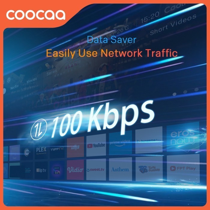 Lin [+ Bracket] Coocaa 43 Inch Digital Smart Tv (Model : Coocaa 43S3U)